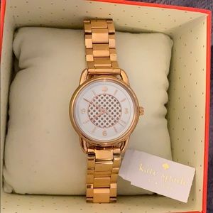 New with tags Kate spade rose gold watch